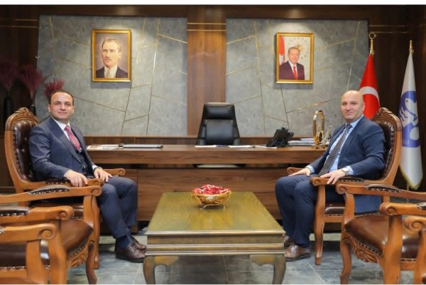 LİMAN BAŞKANI HÜSEYİN ŞENEL'DEN VEDA ZİYARETİ